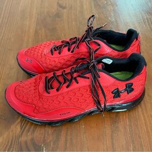 Men’s Size 10 Red Under Armour Hovr Sneakers